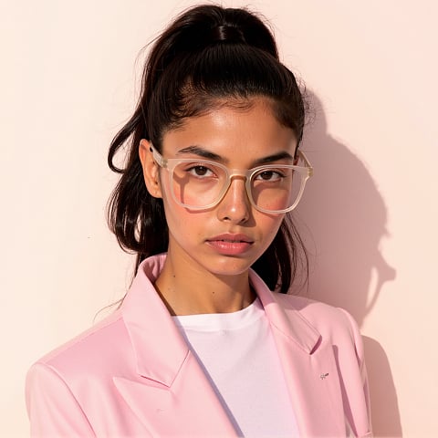 Lenskart Hustlr Frost Full Rim Square left side