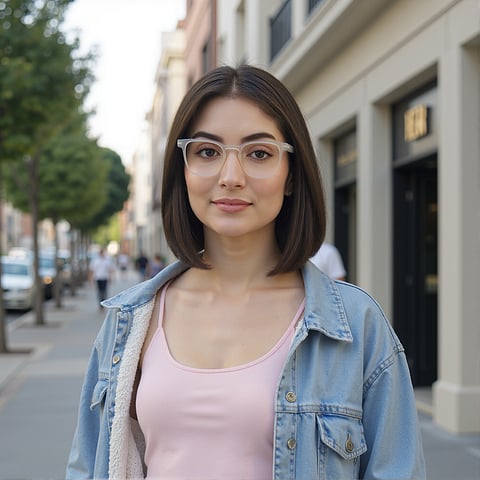 Lenskart Hustlr Frost Full Rim Square right side