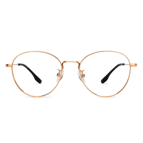 Lenskart Gold Full Rim Cat Eye right side