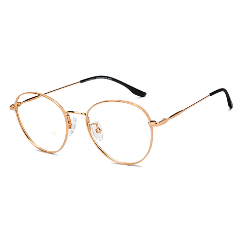 Lenskart Gold Full Rim Cat Eye right side