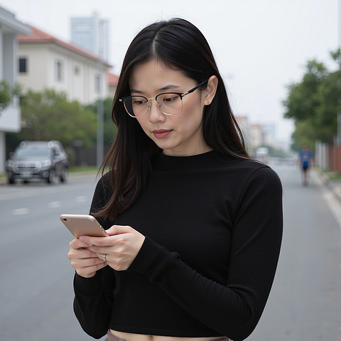 Lenskart Gold Full Rim Square right side
