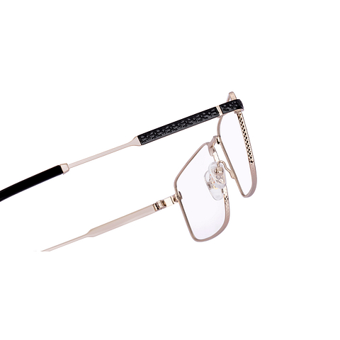 Lenskart STUDIO Black Full Rim Rectangle left side
