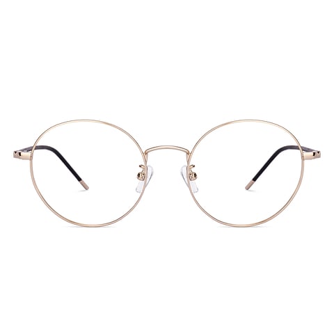 Lenskart Gold Full Rim Round right side