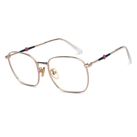 Lenskart Gold Full Rim Square left side
