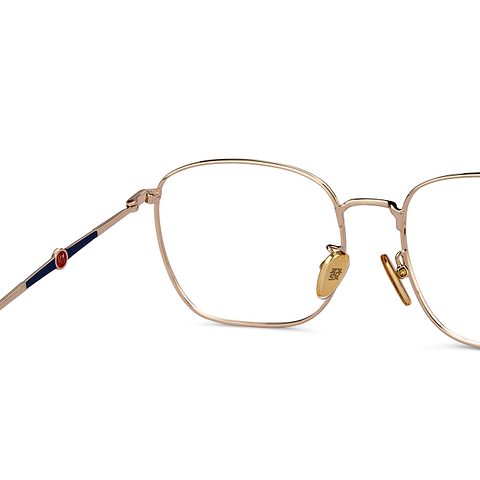 Lenskart Gold Full Rim Square left side