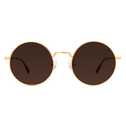 Lenskart Gold Full Rim Round right side