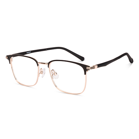 Lenskart Gold Full Rim Square left side