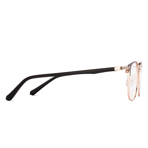 Lenskart Gold Full Rim Square left side