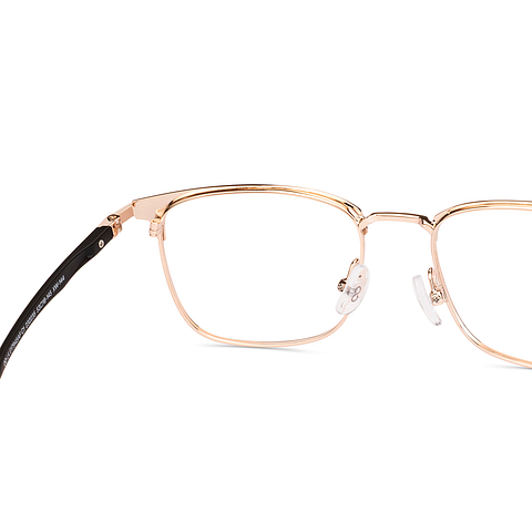 Lenskart Gold Full Rim Square right side