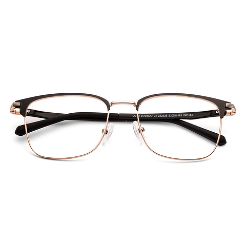 Lenskart Gold Full Rim Square left side