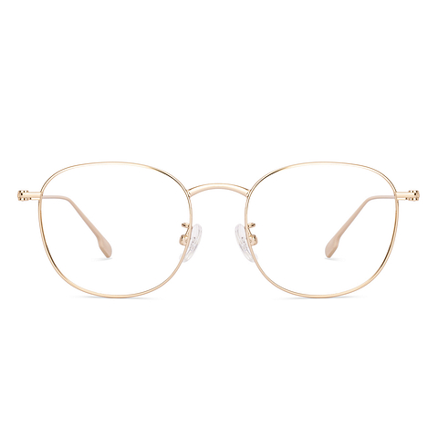 Lenskart Gold Full Rim Round right side