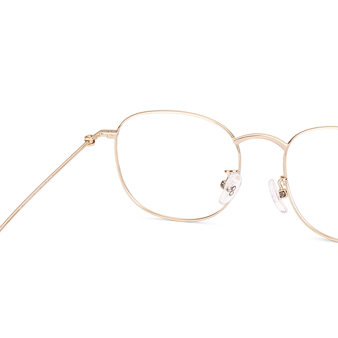Lenskart Gold Full Rim Round right side