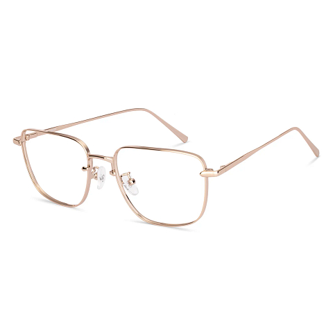 Lenskart Gold Full Rim Square right side