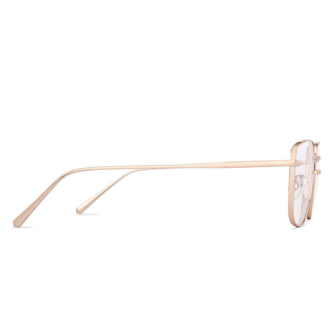 Lenskart Gold Full Rim Square left side