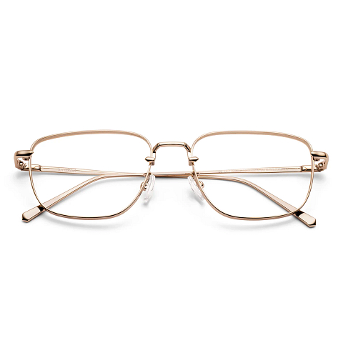 Lenskart Gold Full Rim Square left side