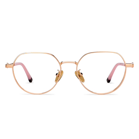 Lenskart Gold Full Rim Round right side