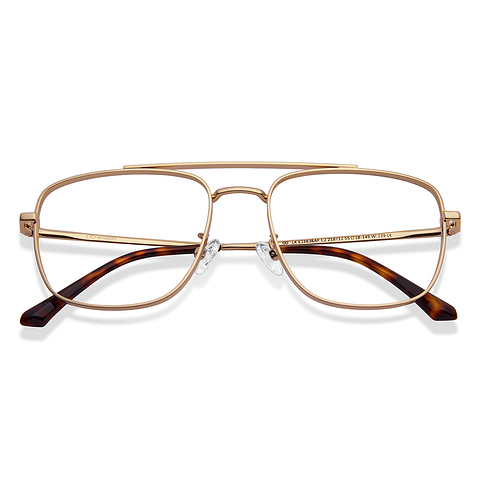 Lenskart Gold Full Rim Aviator right side