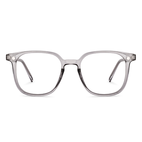 Lenskart Air Gray Transparent Full Rim Square right side