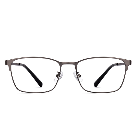 Lenskart Light Gray Full Rim Square right side