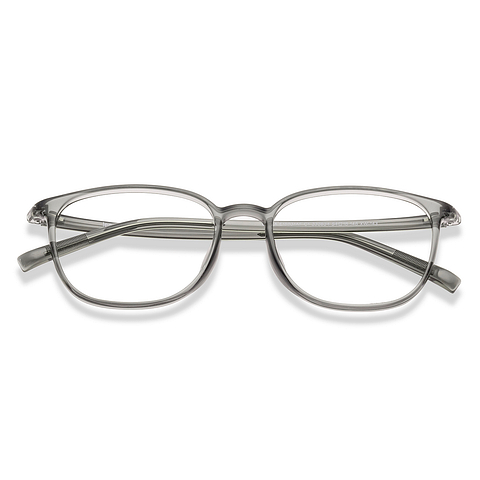 Lenskart Air Gray Full Rim Square left side