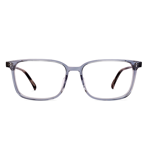 Lenskart Gray Transparent Full Rim Square right side