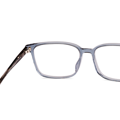 Lenskart Gray Transparent Full Rim Square right side