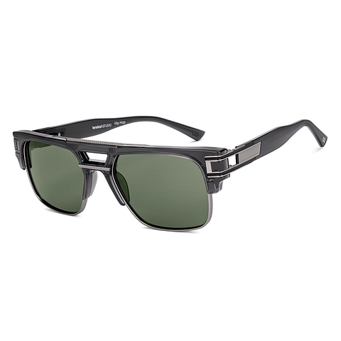 Lenskart Studio Online Blue Transparent Full Rim Rectangle right side