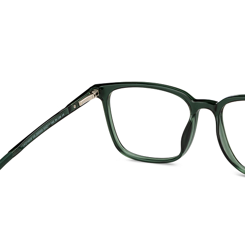 Lenskart Air Online Green Full Rim Square left side