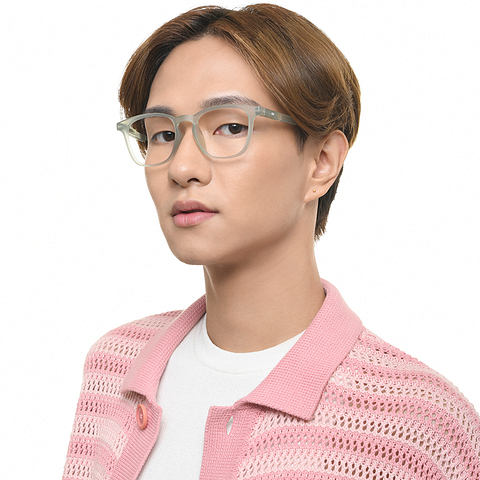 Lenskart Hustlr Green Full Rim Square right side