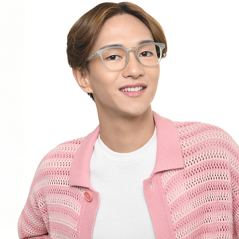 Lenskart Hustlr Green Full Rim Square left side