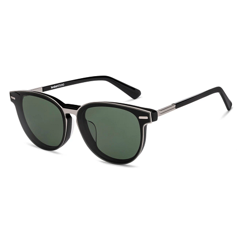 Lenskart STUDIO Green Full Rim Round Lenskart STUDIO SG Switch LK E17671AF Accessories right side