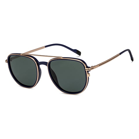Lenskart Studio Online Gold Full Rim Aviator right side