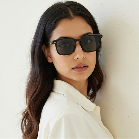 Lenskart Air Black Full Rim Square left side
