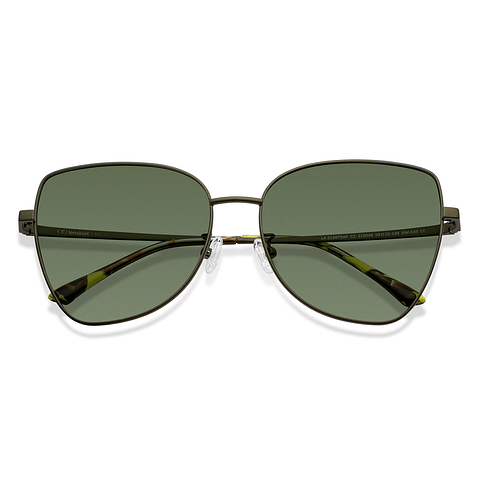 Lenskart Green Full Rim Cat Eye left side