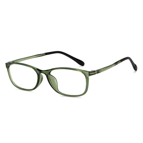 Lenskart Air Online Green Transparent Full Rim Rectangle right side