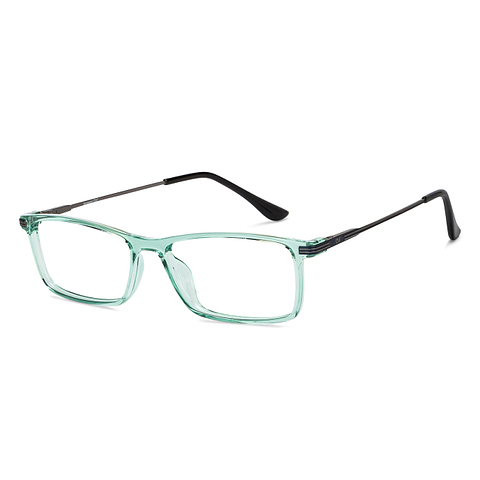 Lenskart Air Online Green Transparent Full Rim Rectangle right side