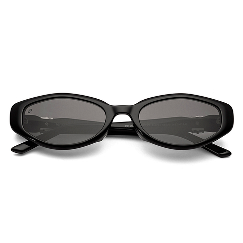 Lenskart STUDIO Black Full Rim Cat Eye left side