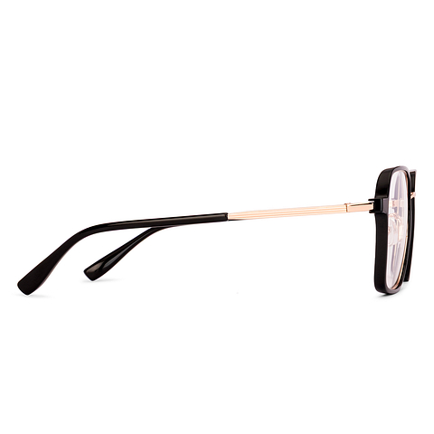 Lenskart Air Black Full Rim Geometric left side