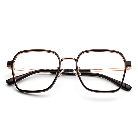 Lenskart Air Black Full Rim Geometric right side