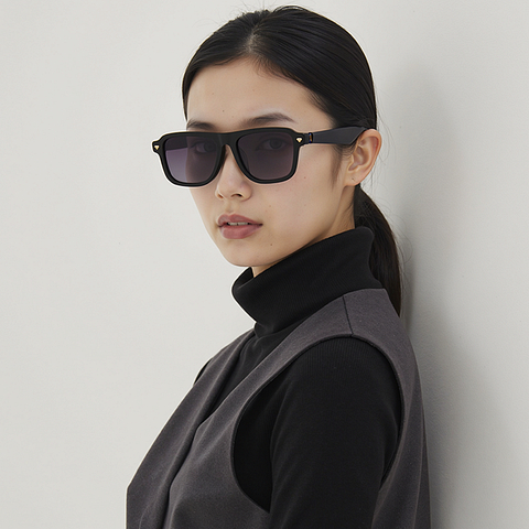 Lenskart STUDIO Black Full Rim Geometric right side