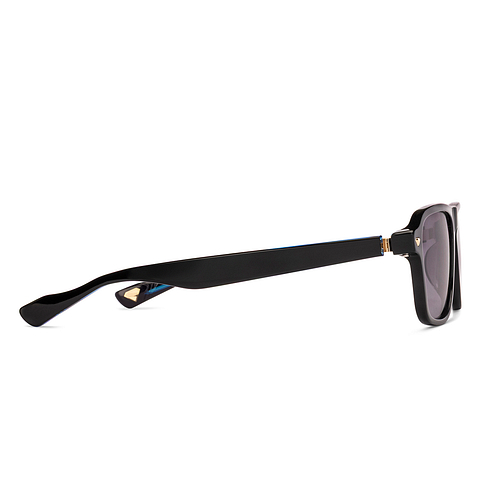 Lenskart STUDIO Black Full Rim Geometric left side