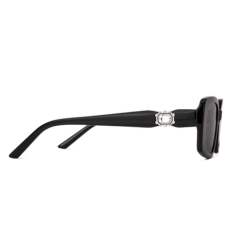 Lenskart STUDIO Black Full Rim Rectangle left side
