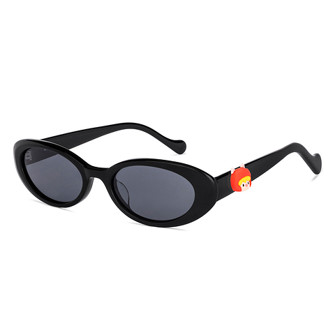 Lenskart Black Full Rim Round left side