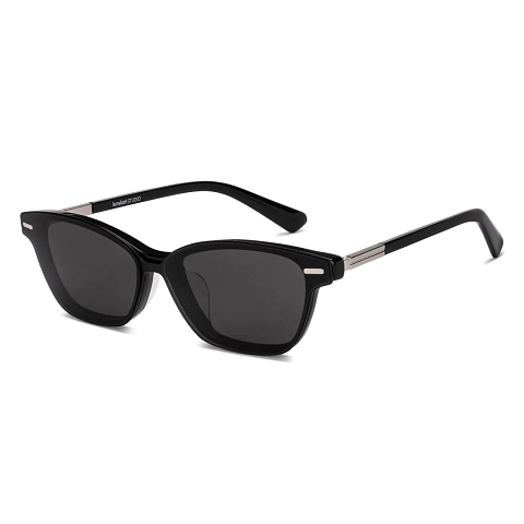 Lenskart STUDIO Black Full Rim Cat Eye right side