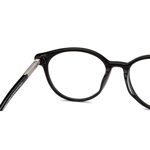 Lenskart STUDIO Black Full Rim Round right side