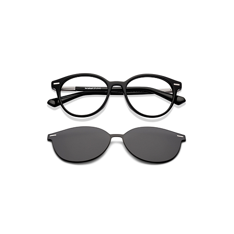 Lenskart STUDIO Black Full Rim Round right side