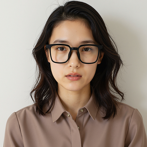 Lenskart Air Black Full Rim Square right side