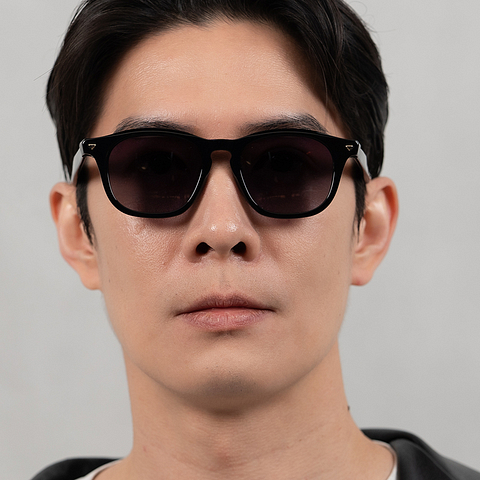 Lenskart STUDIO Black Full Rim Square left side