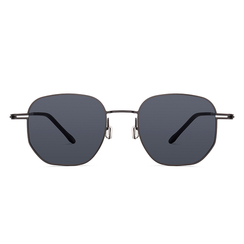 Lenskart STUDIO Light Gray Full Rim Geometric right side