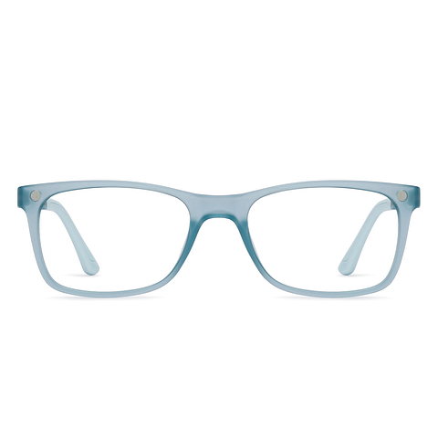 Lenskart Air Online Sky Blue Full Rim Rectangle left side Lenskart Air Online Sky Blue Full Rim Rectangle left side